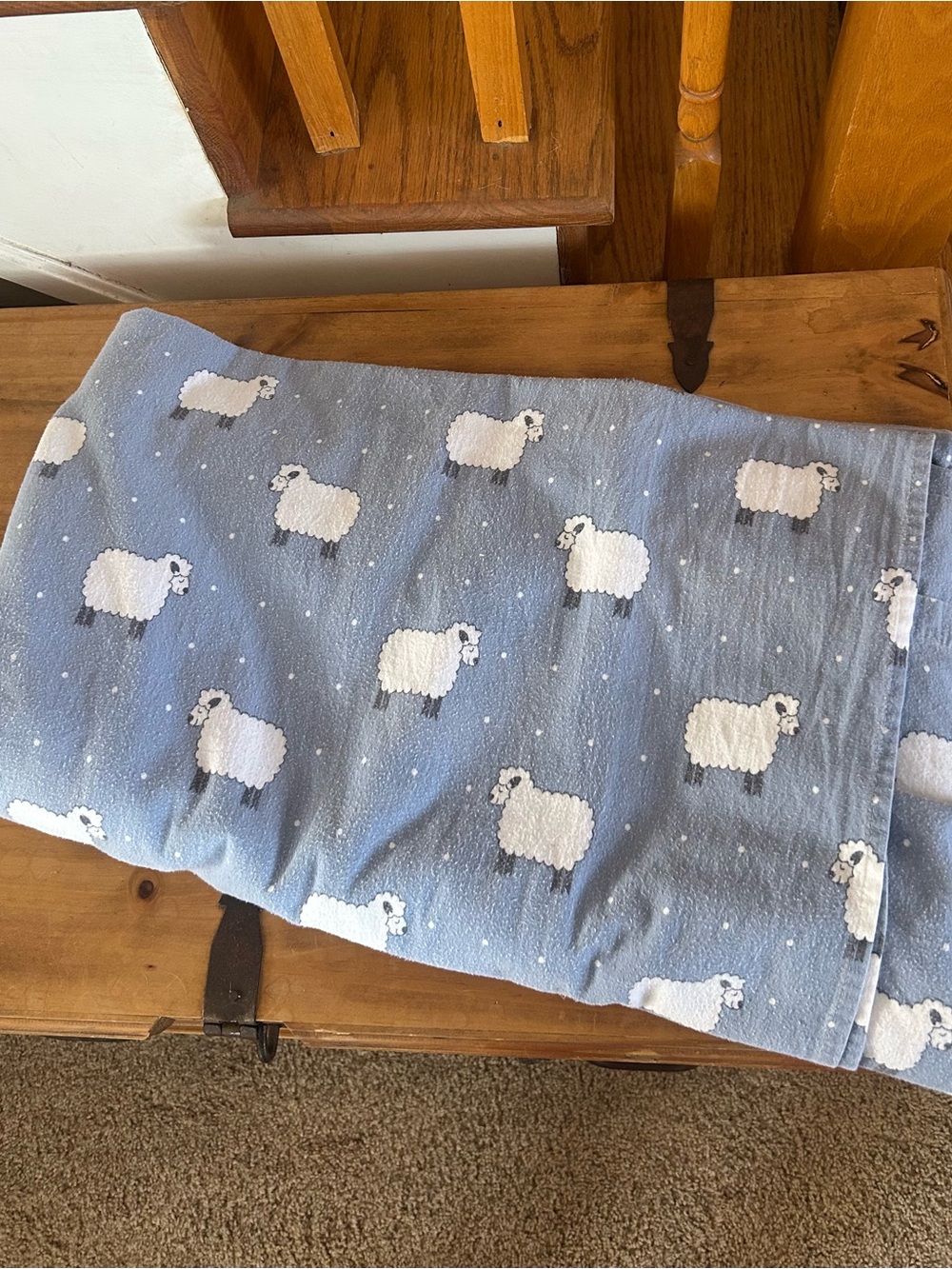 Queen Flannel Sheet. Flat sheet Only. NWOT.